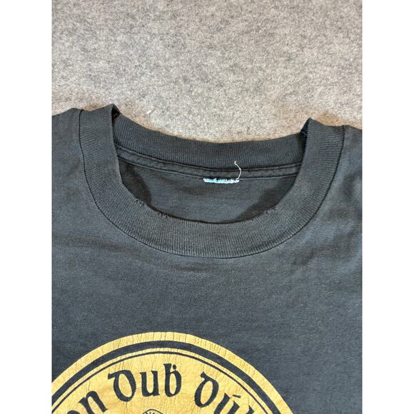 VINTAGE Guinness Beer Promo Shirt Mens XL Black Graphic Single Stitch Tee 90s - Picture 6 of 7